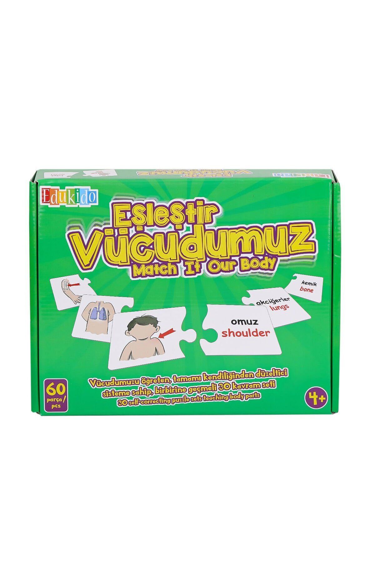 Chiva EDU-1008 Eşleştir Vücudumuz -Chiva