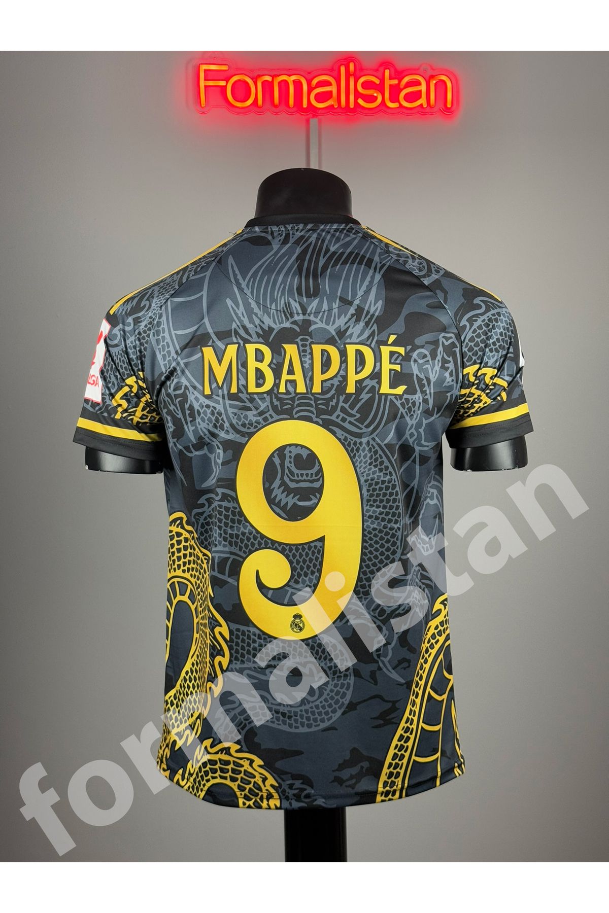 Quaxram Mbâppe Rê.al-Madrid Özel Tasarım Futbol Forması - Dragon