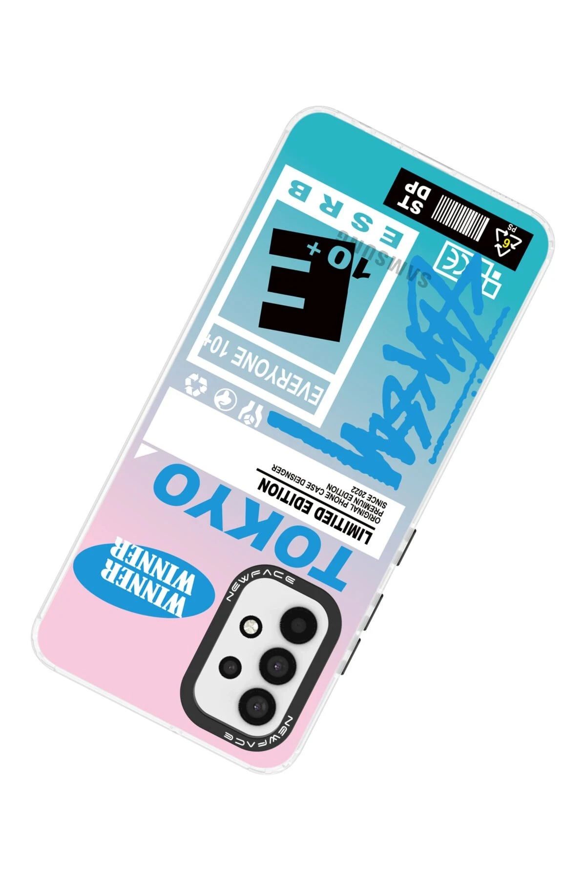 NewFace Samsung Galaxy A53 5G Kılıf Estoril Desenli Kapak - Estoril - 1 JOJUA