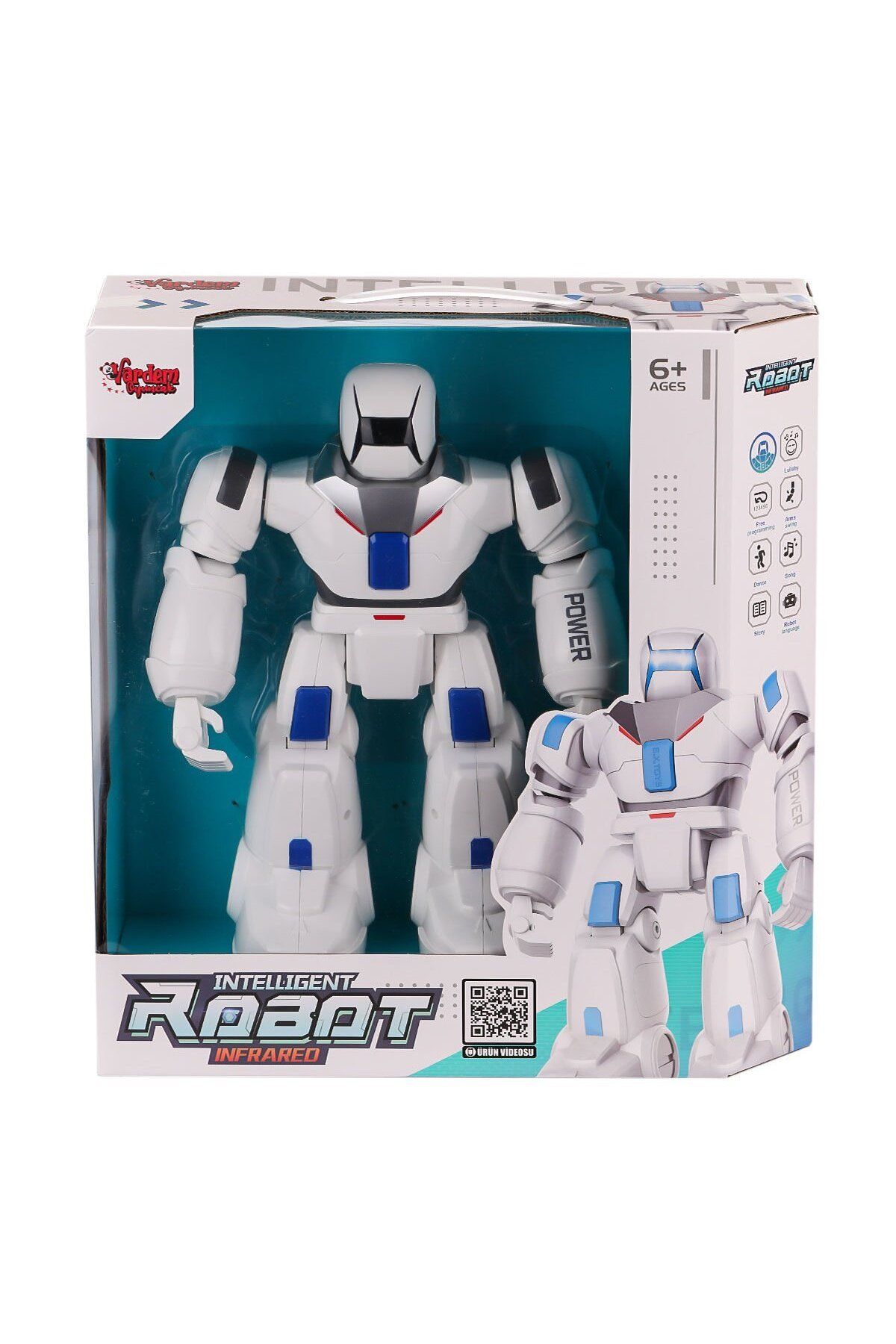 VARDEM OYUNCAK G16 Kumandalı Şarjlı İnteraktif Hareketli Dansçı Robot -Vardem Oyuncak