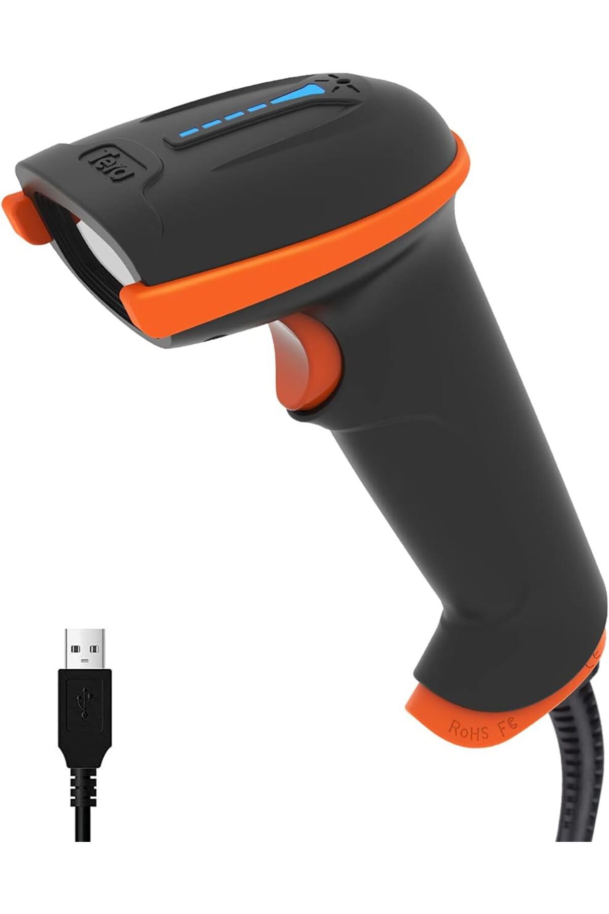 STOREMAX bystoreby D5100Y Barkod Okuyucu - USB Kablolu, 1D ve 2D QR Kod Okuma, Tak ve Çalıştır, Ergonomik