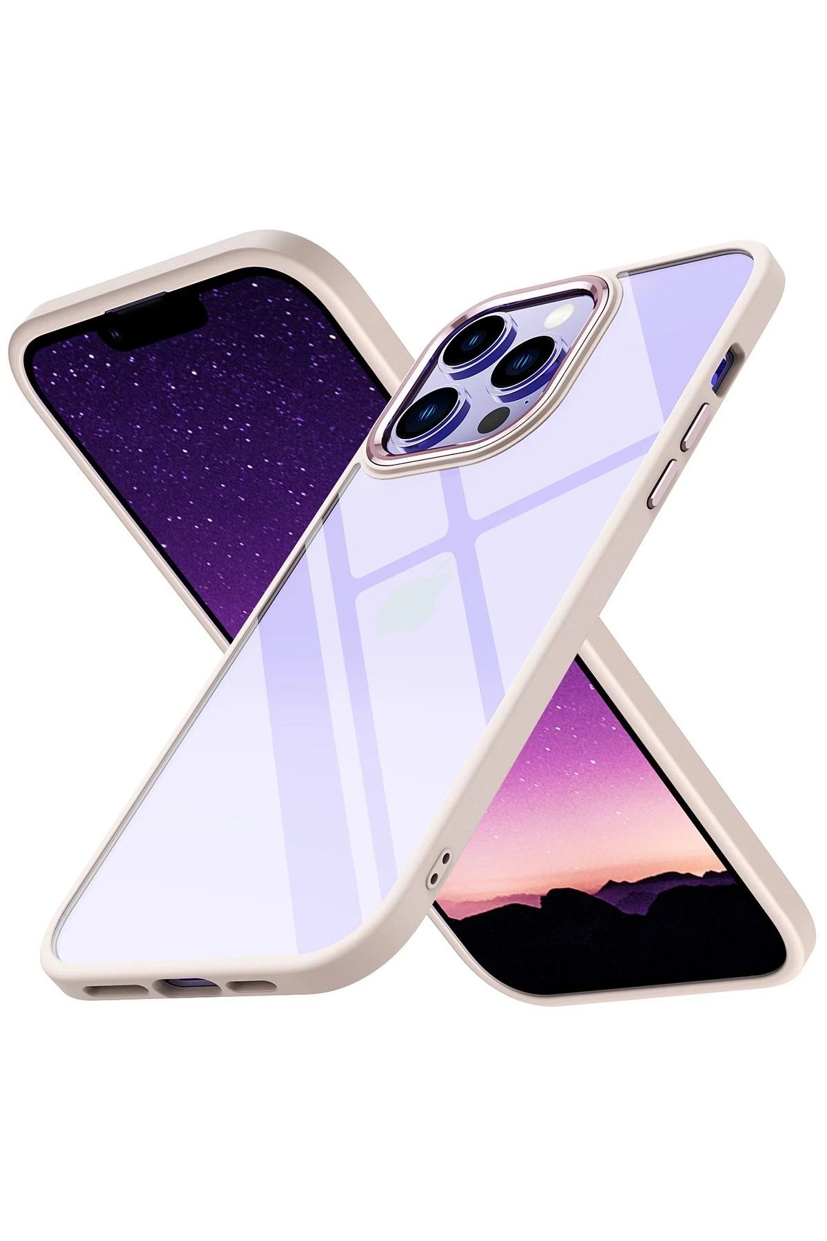 NewFace iPhone 14 Pro Kılıf Power Silikon - Rose JOJUA