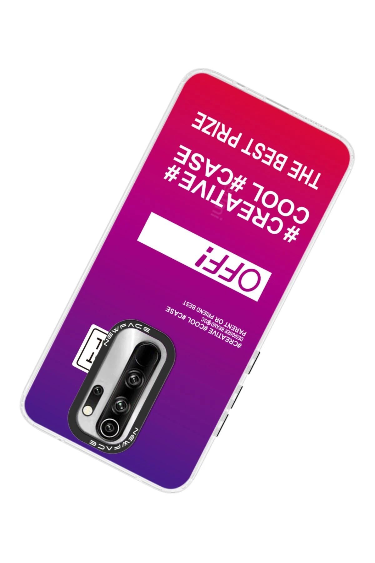 NewFace Xiaomi Redmi Note 8 Pro Kılıf Estoril Desenli Kapak - Estoril - 9 NRMSA