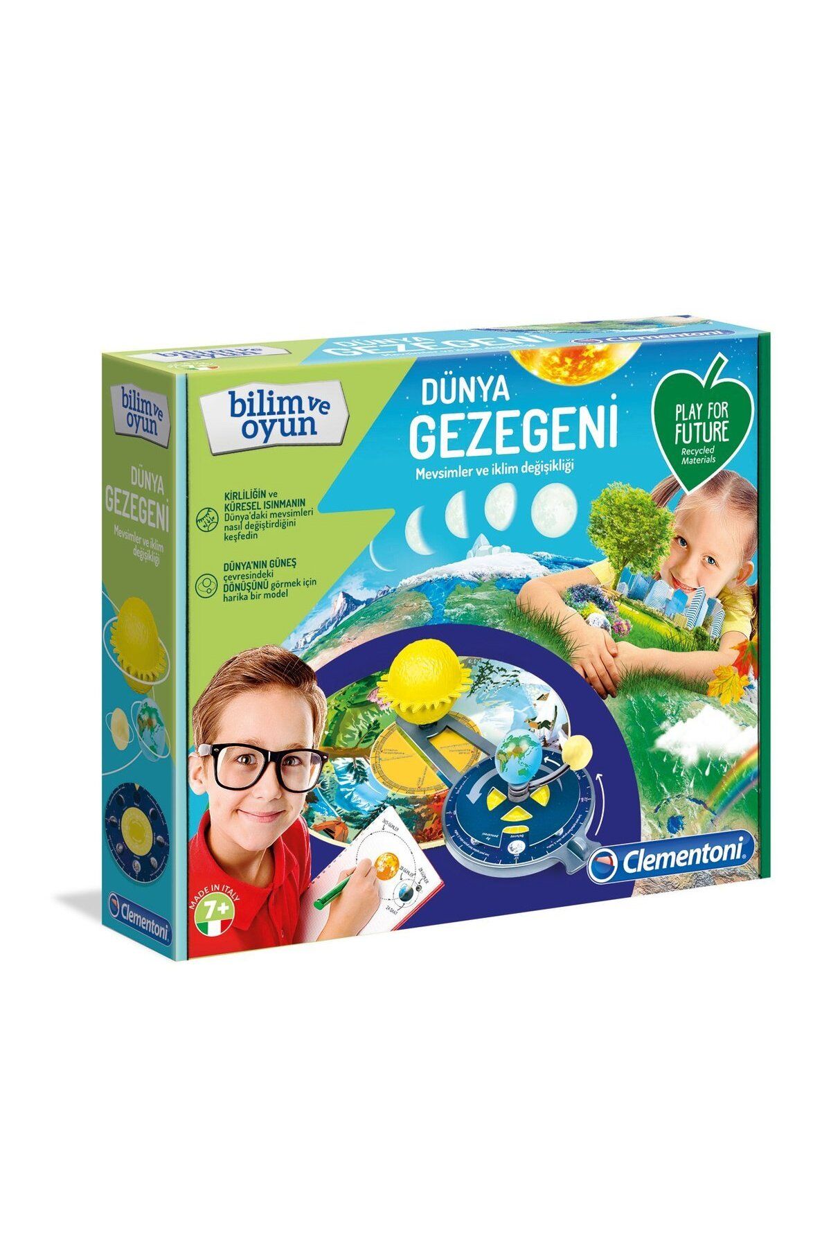 Clementoni Çocuk 64962 Bilim ve Oyun - Dünya Gezegeni +8 yaş