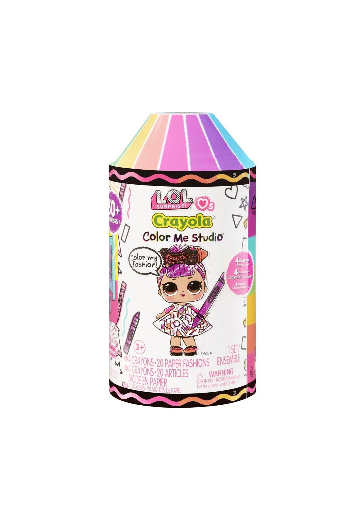 MGA Entertainment 505273 L.O.L. Tots Crayola Bebeği