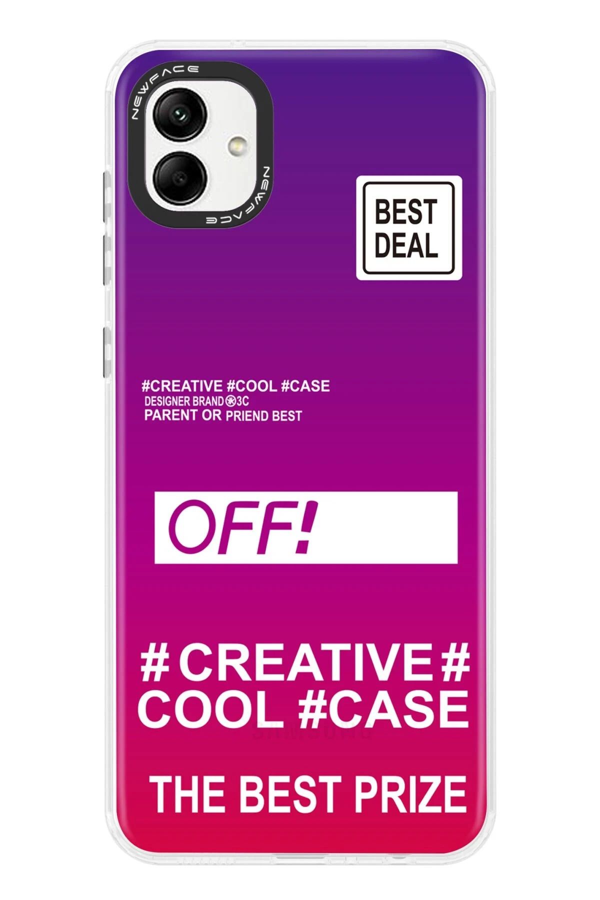 NewFace Samsung Galaxy A04 Kılıf Estoril Desenli Kapak - Estoril - 9 YNSMR