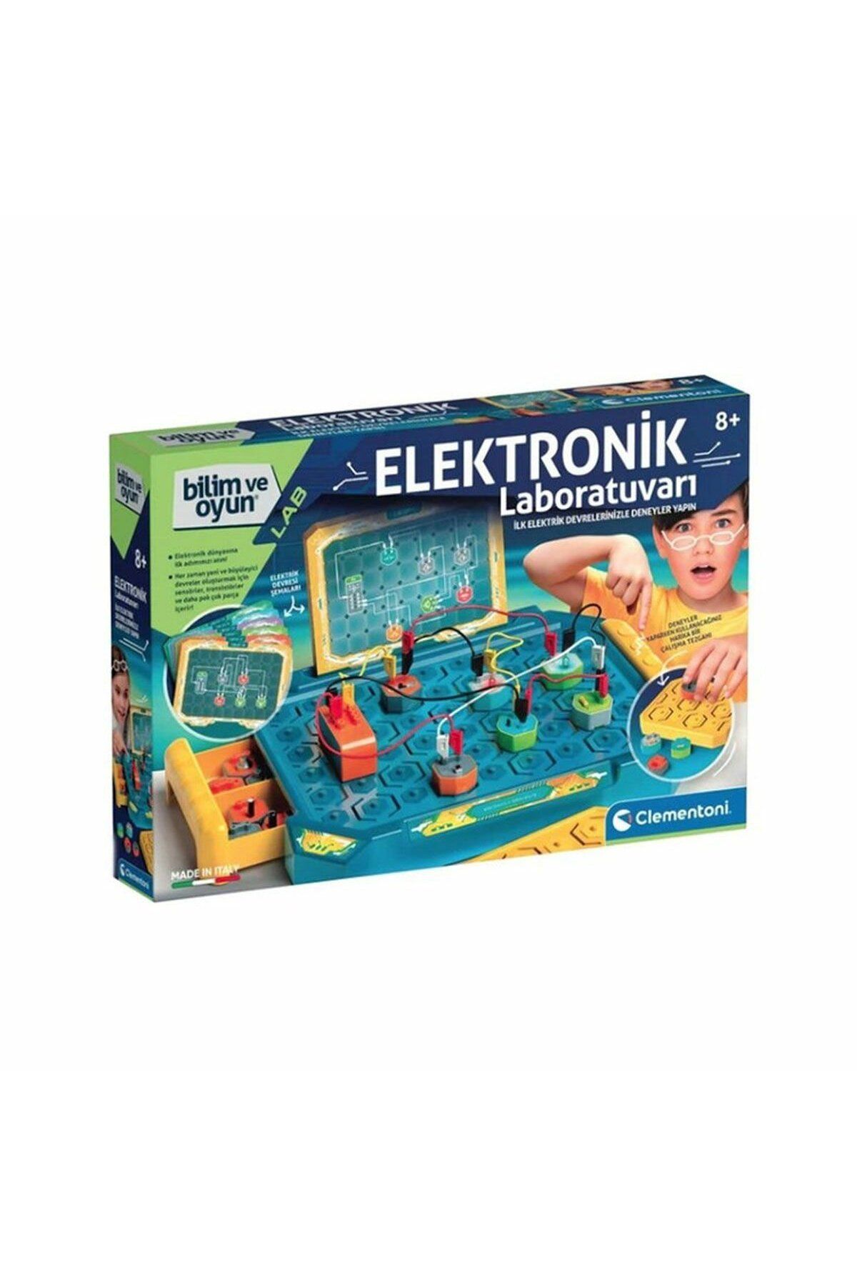 Clementoni Çocuk 64328 Bilim ve Oyun - Elektronik Laboratuvarı +8 yaş
