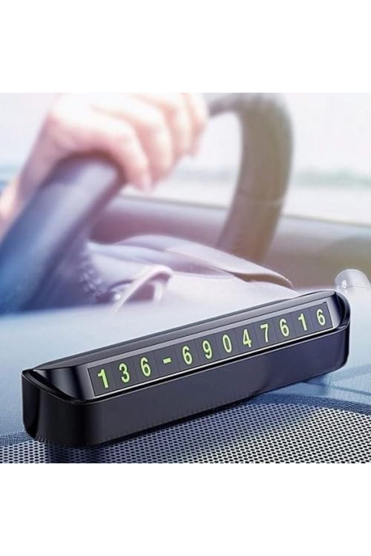STOREMAX nffashopm Araç Park Fosforlu Numaratörlük Telefon Numara Plaketi storestarx 1051353