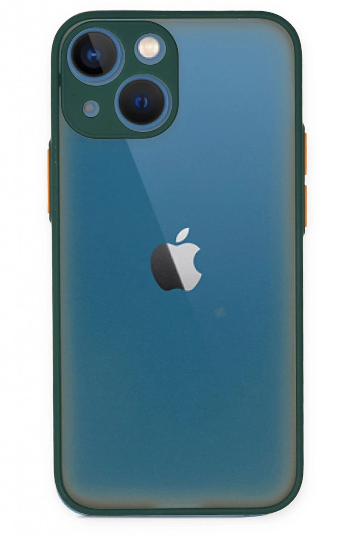 NewFace iPhone 15 Plus Kılıf Montreal Silikon Kapak - Yeşil YNSMR