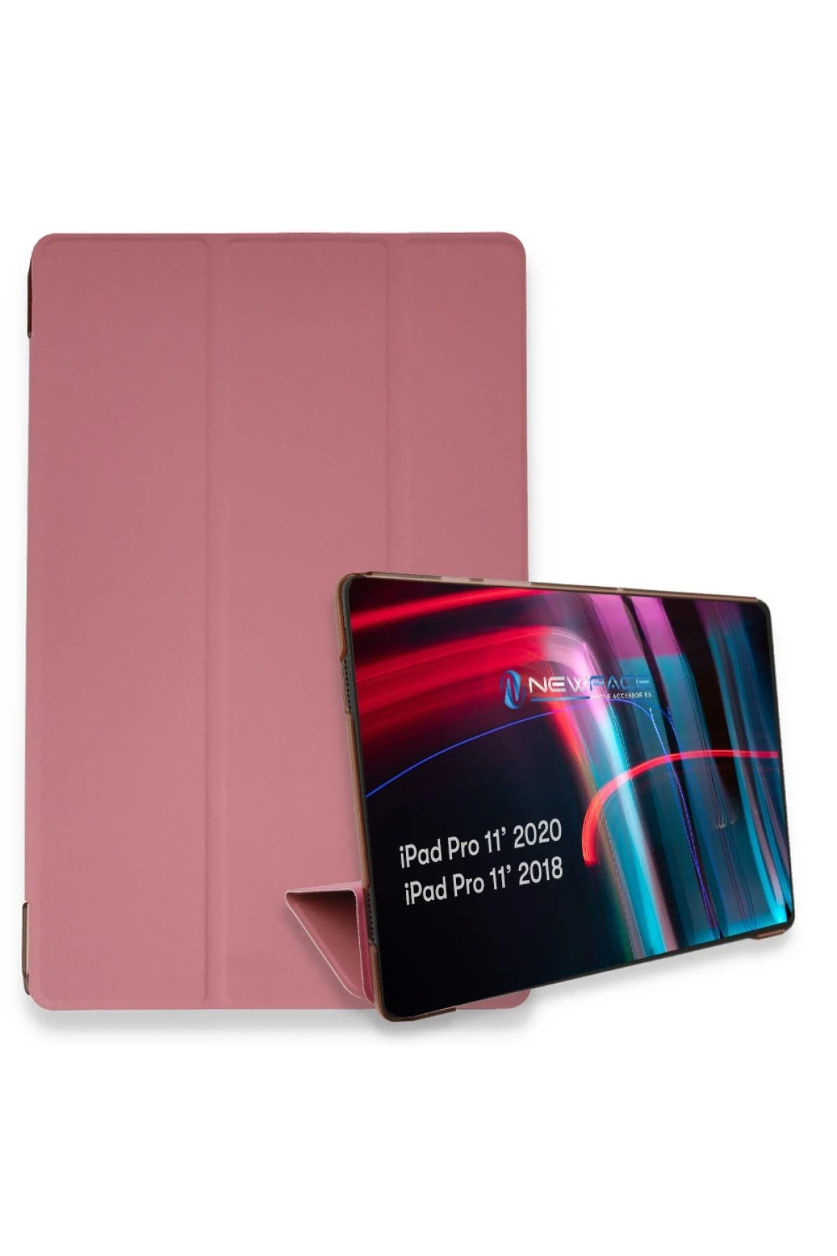 NewFace Huawei Honor Pad 8 12 Kılıf Tablet Smart Kılıf - Pembe HNZRN