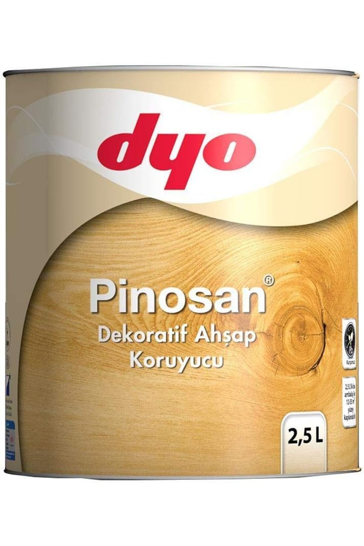 yenibagshop Pinosan Dekoratif Ahşap Kor. 2,5 Lt Maun