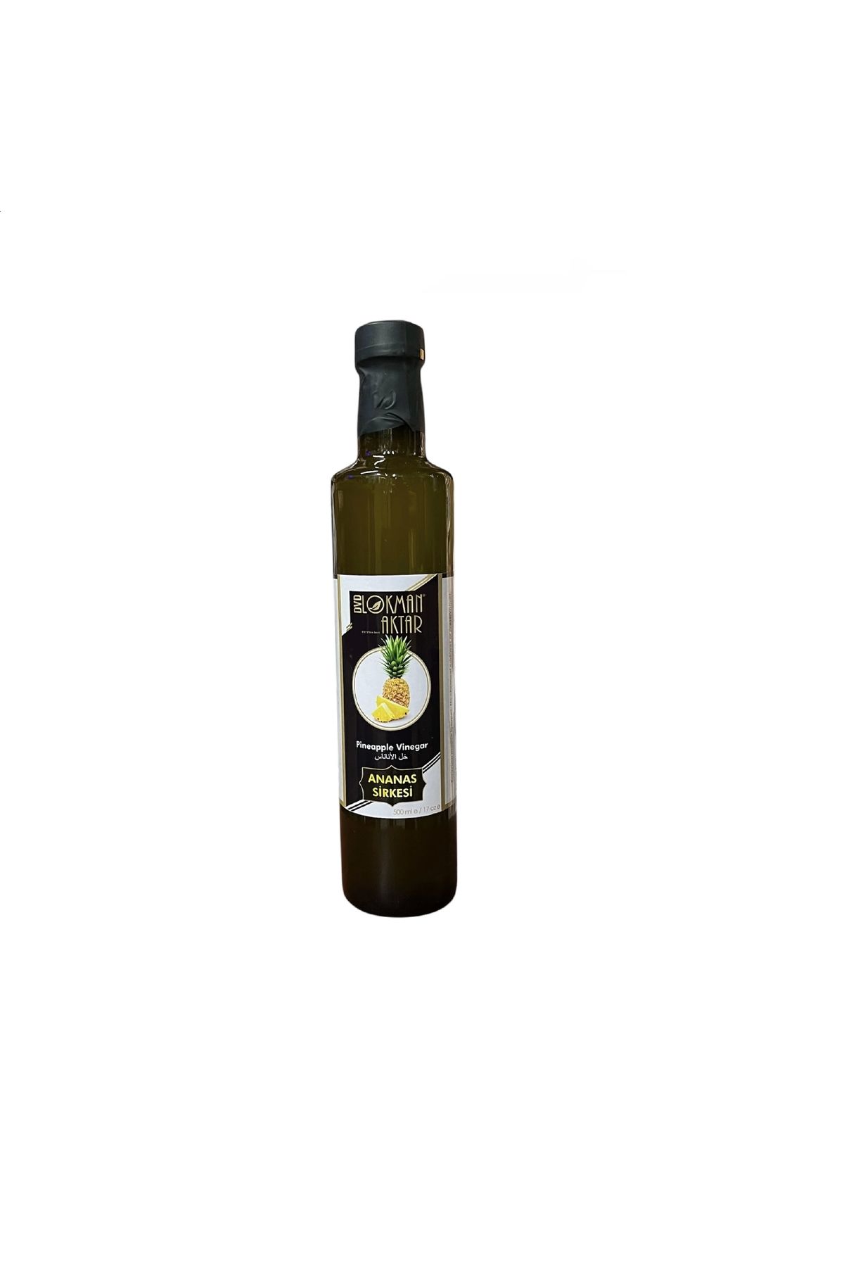 DVD Lokman Aktar Ananas Sirkesi, Katkısız, Doğal, 500ml 1 Adet,