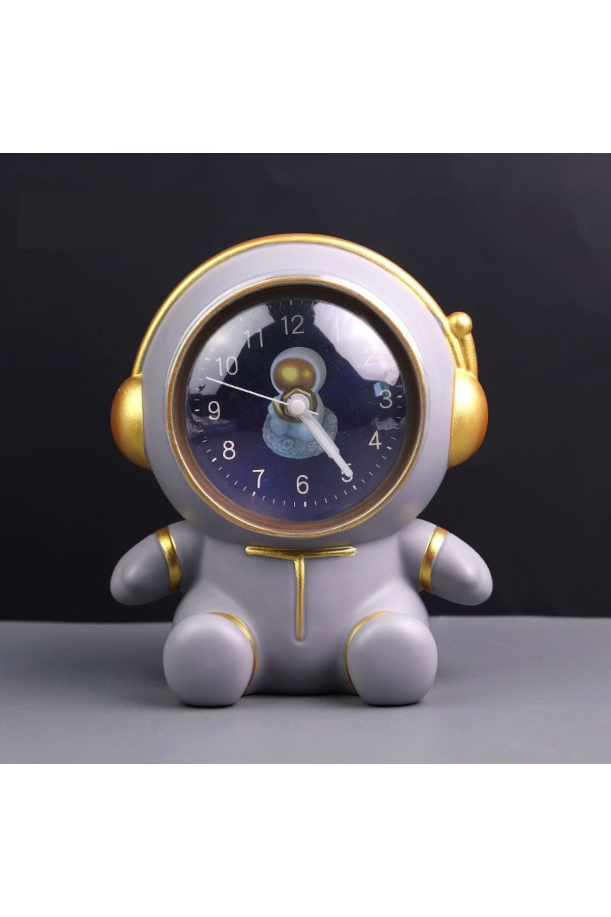 Livava Astronot Masa Saati Ve Kumbara, 17x14, Sürpriz Hediyeli