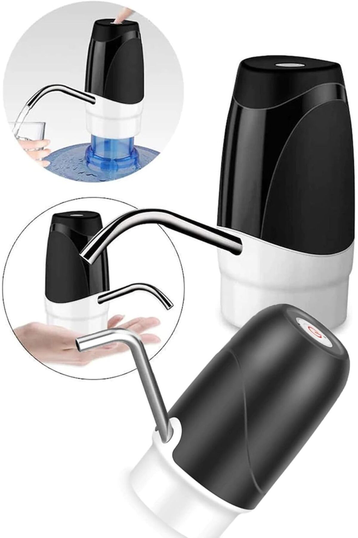 STOREMAX SM8018 Taşınabilir Şarjlı Otomatik Su Pompası Damacana