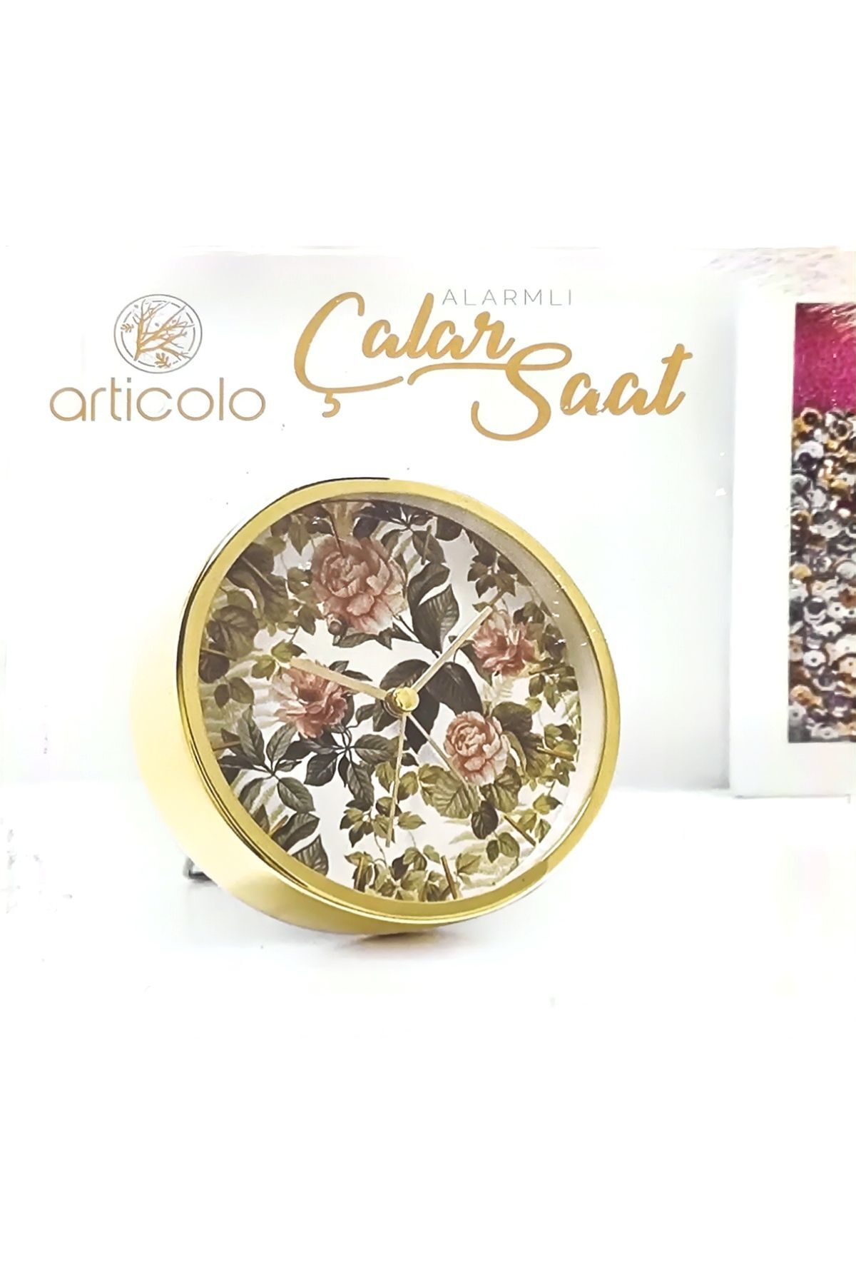 Articolo ÇIÇEK DESENLI ÇALAR SAAT