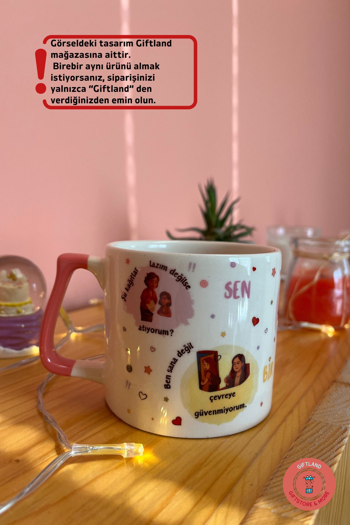 giftland giftstore more Anne Sözleri Temalı Hediyelik Kupa Bardak