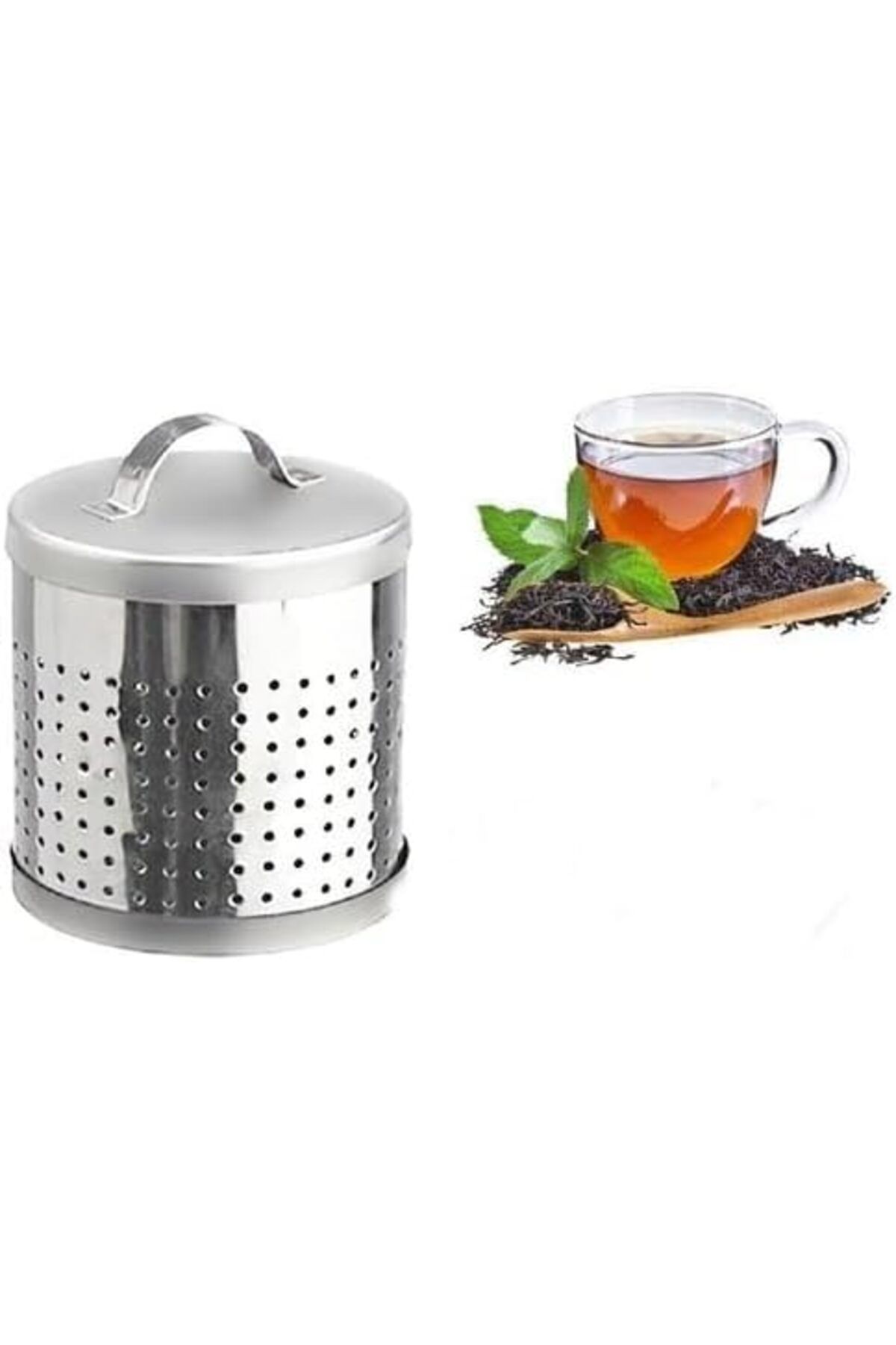 STOREMAX nffashopm Kafes Şeklinde Çay Demleme Süzgeci Çay Demleme Kutusu storestarx 1051353