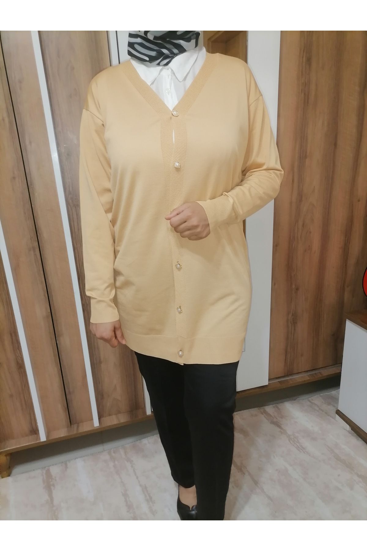 Jose Clothing İnce Tesettür Triko Ceket Yelek