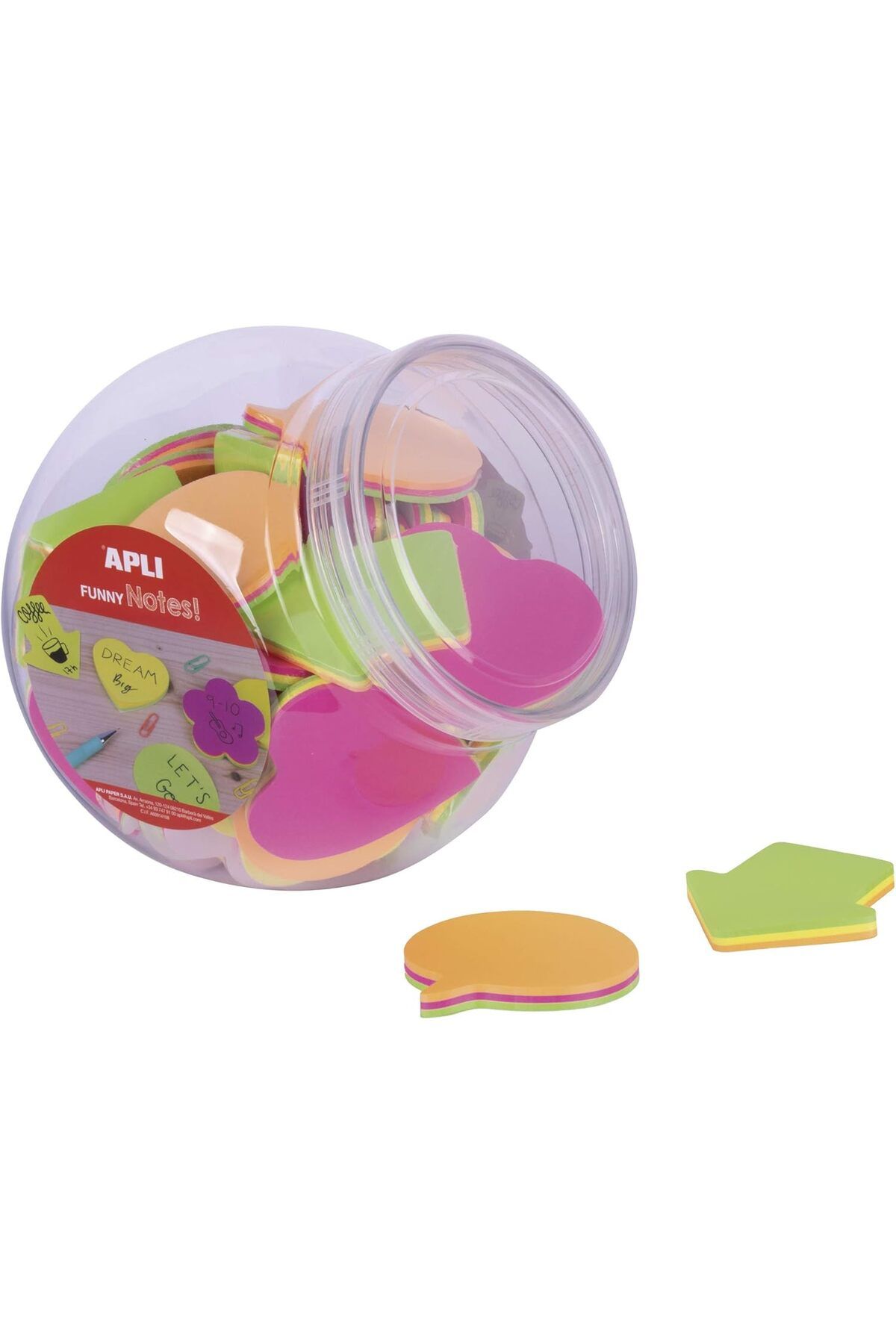 STOREMAX Post It Apli Karışık Renkli Post It