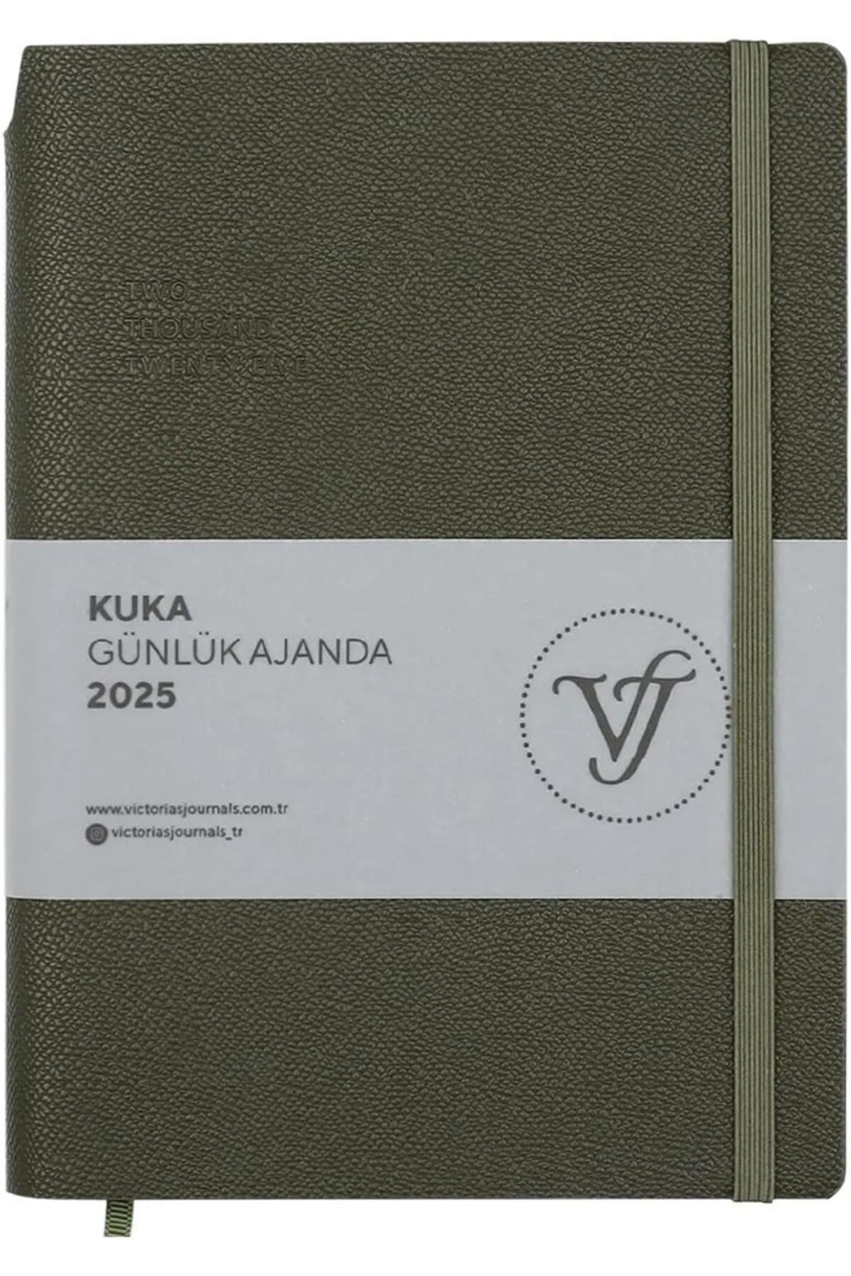 STOREMAX nffashopm 2025 Günlük Ajanda A5 (14x21cm) Esnek Kapak Ivory 80gr. storestarx 1051353