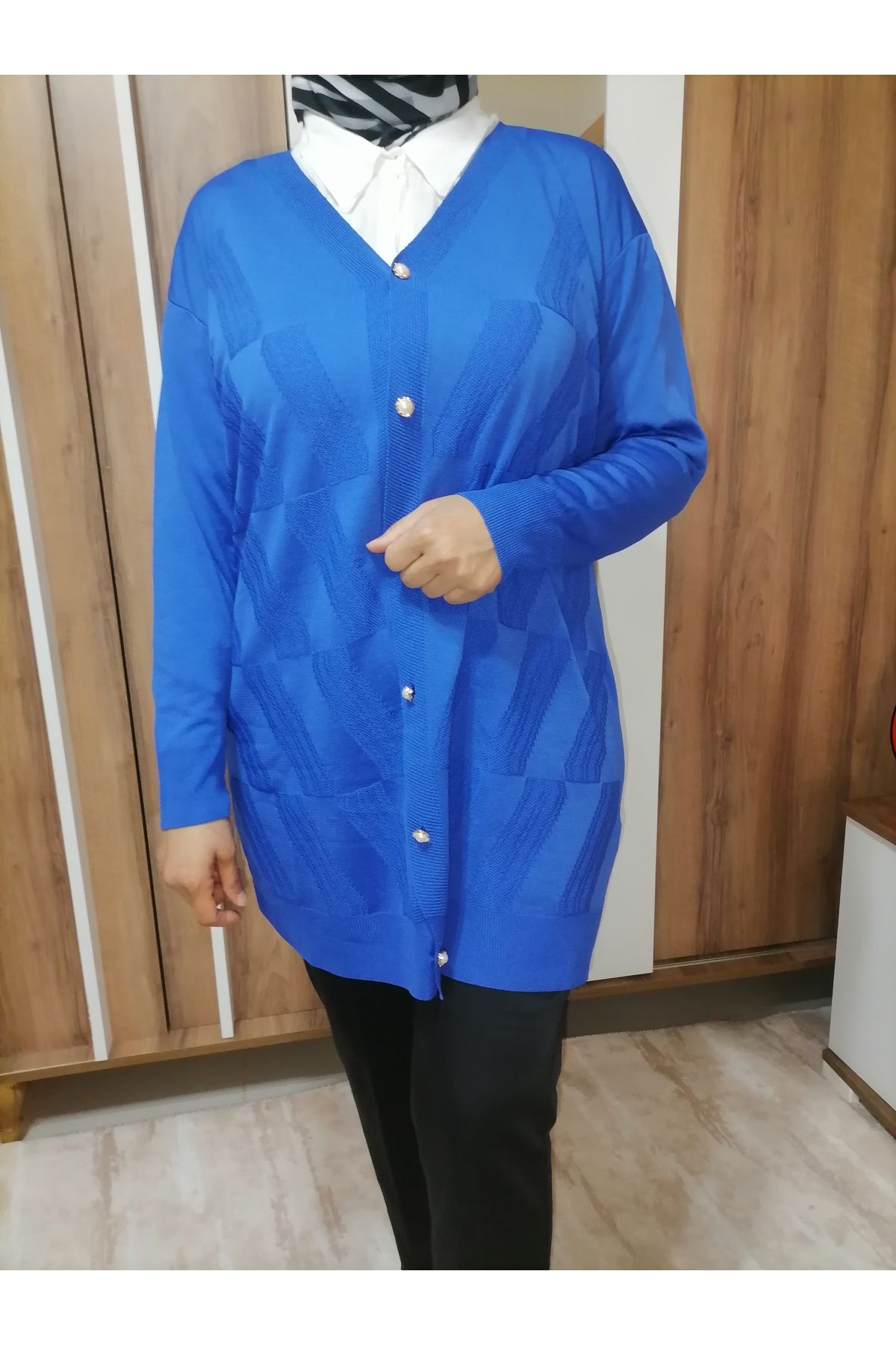 Jose Clothing İnce Tesettür Triko Ceket Yelek