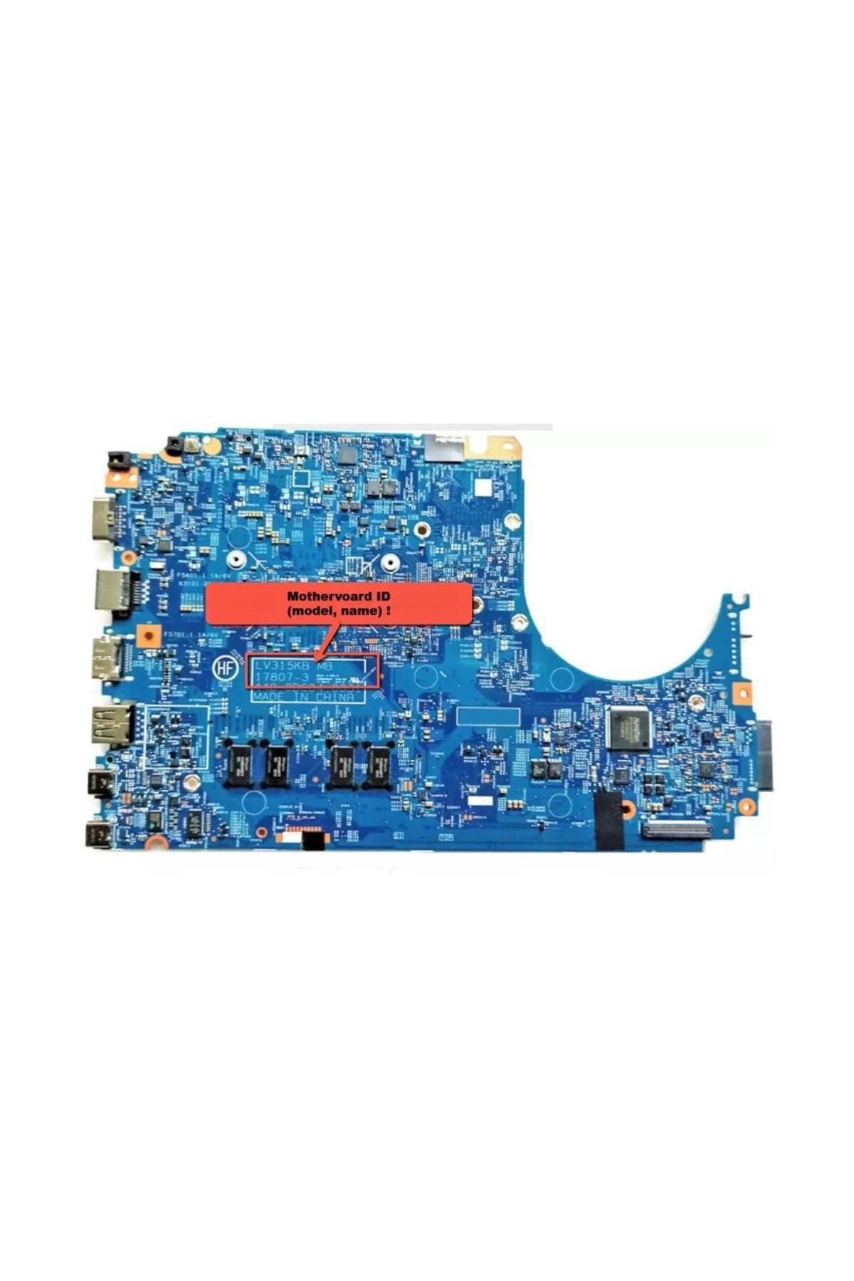 LENOVO V330-15ISK, V330-15IKB (81AX) Notebook Anakartı, Mainboard LV315KB MB 17807-3M, (SR3LA, i5-82