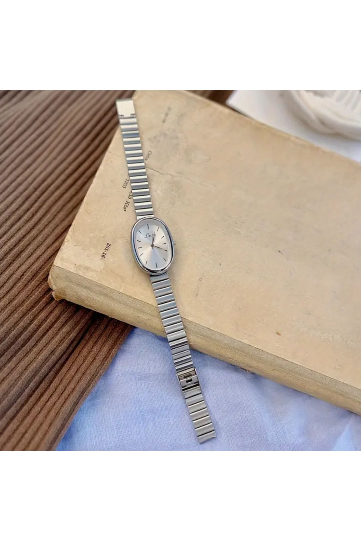 Nada Craft Vintage Şık Paslanmaz Çelik Kadın Saati