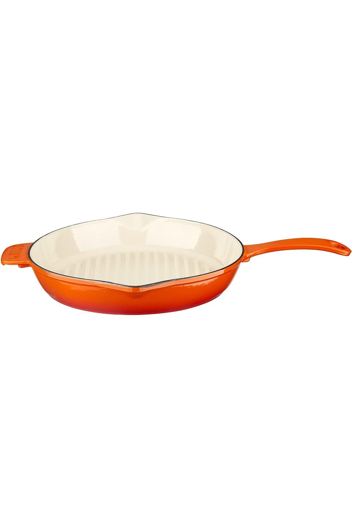 STOREMAX nffashopm Döküm Yuvarlak Izgara Tavası Döküm Demir Yekpare Saplı Edition Serisi Çap(Ø)28cm.
