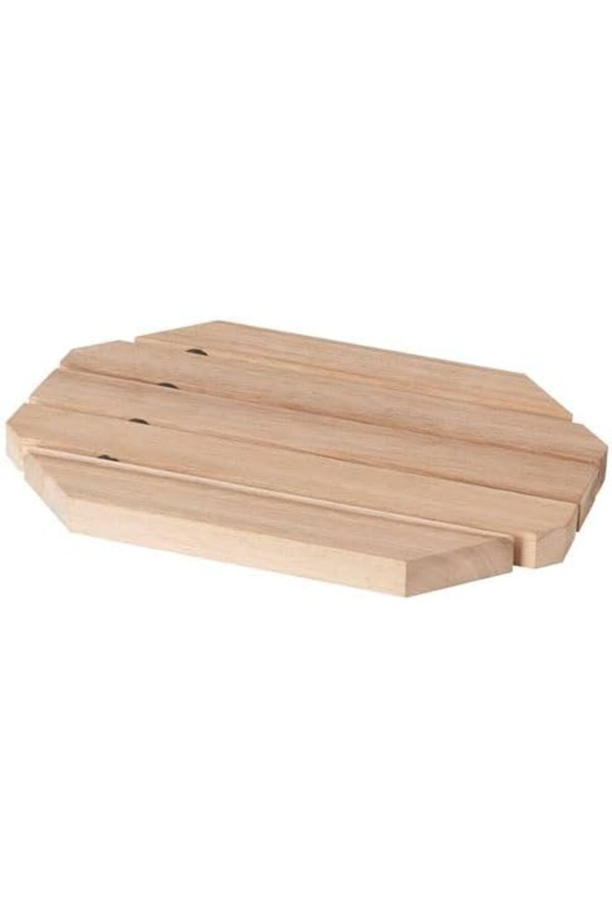STOREMAX nffashopm Nihale-Çaydanlık Altlığı 21x15 Cm MeridyenDukkan Kare-Masif Akasya Altlık storestarx