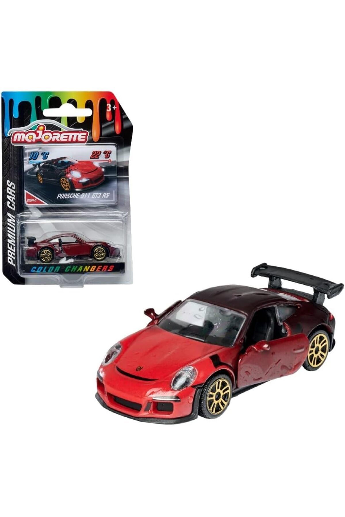 STOREMAX nffashopm Color Changers Premium Arabalar 209H-5 Porsche 911 GT3 RS storestarx 1051353