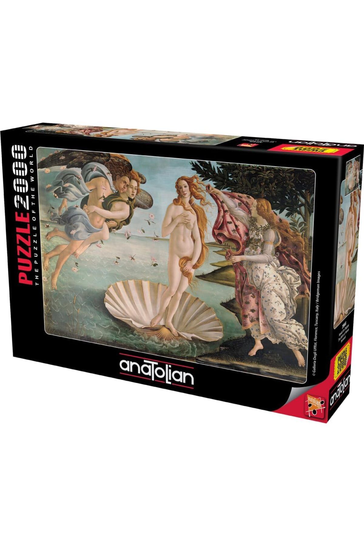 STOREMAX nffashopm Puzzle - Venüs'ün Doğuşu / 2000 Parça Puzzle, 3966, Çok Renkli storestarx 1051353
