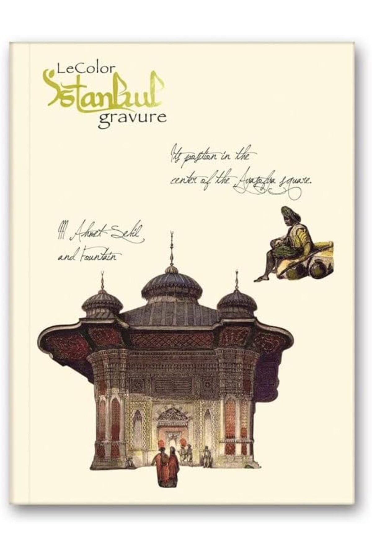 STOREMAX nffashopm Color İstanbul Gravür Mini Journal Çizgili Ayasofya storestarx 1051353