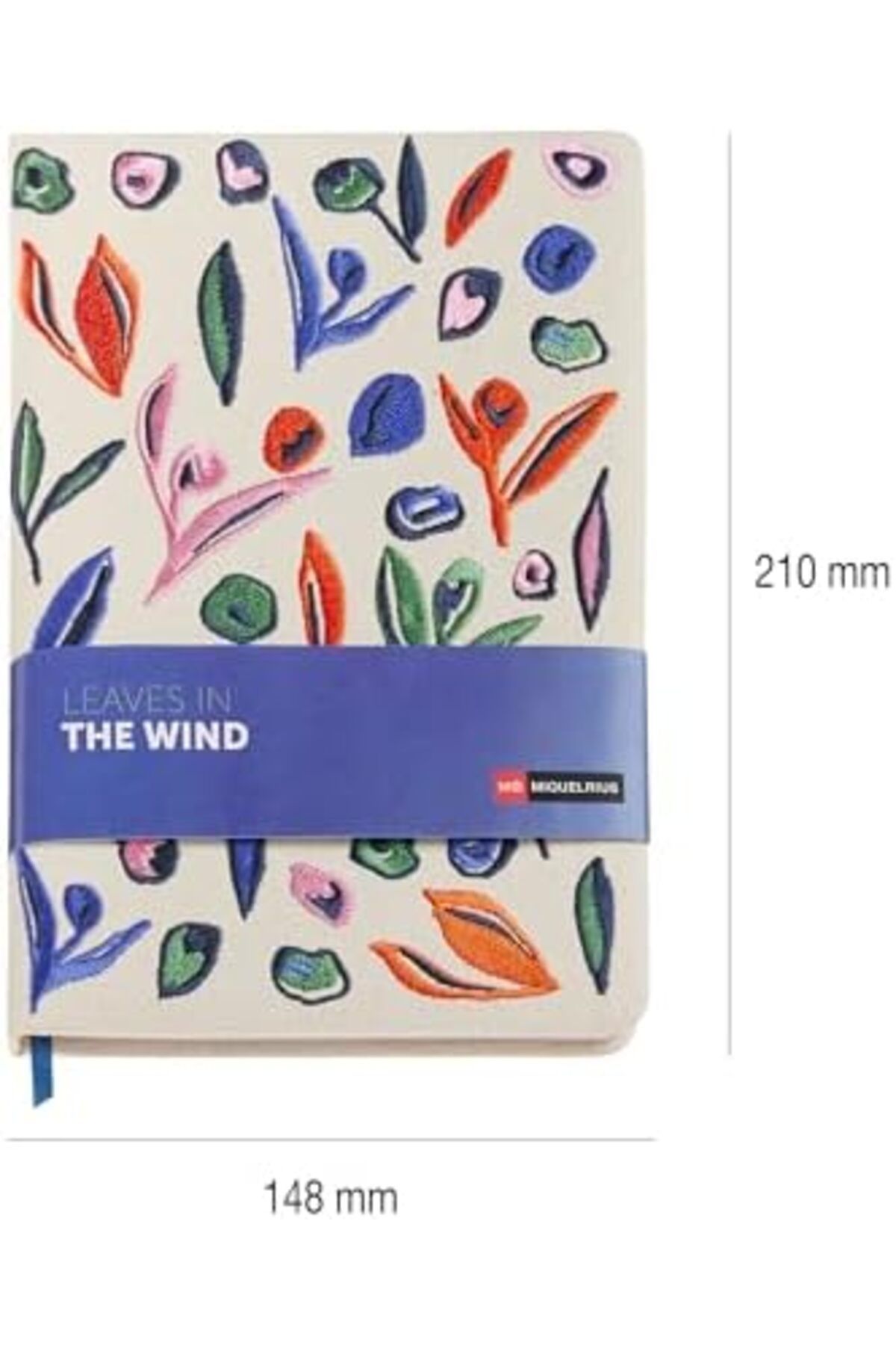 STOREMAX-Muartshop Notebook Mr A5 Embossed Leaf Pattern 871301 3