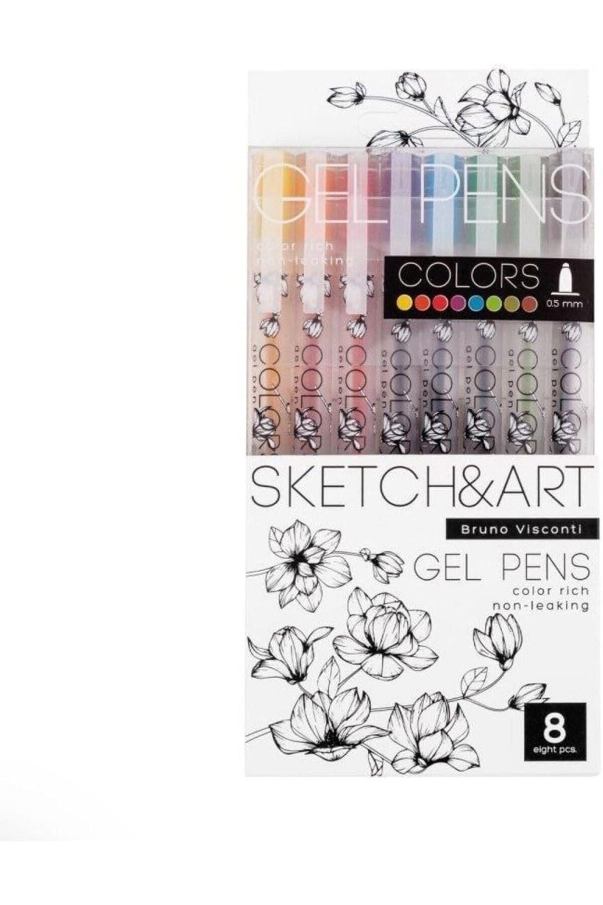 STOREMAX nffashopm Dream Write Jel Kalem, 0.5mm, 8 Renk storestarx 1051353