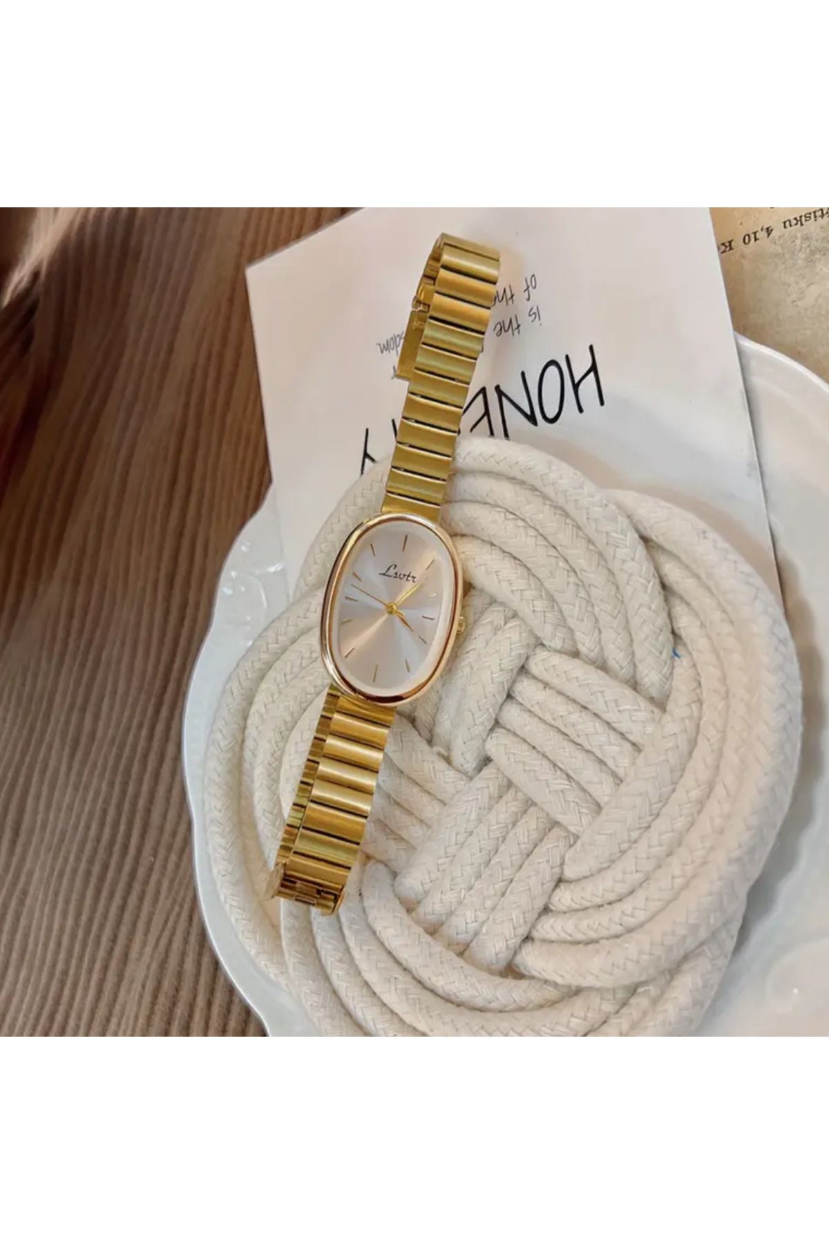 Nada Craft Vintage Şık Paslanmaz Çelik Kadın Saati