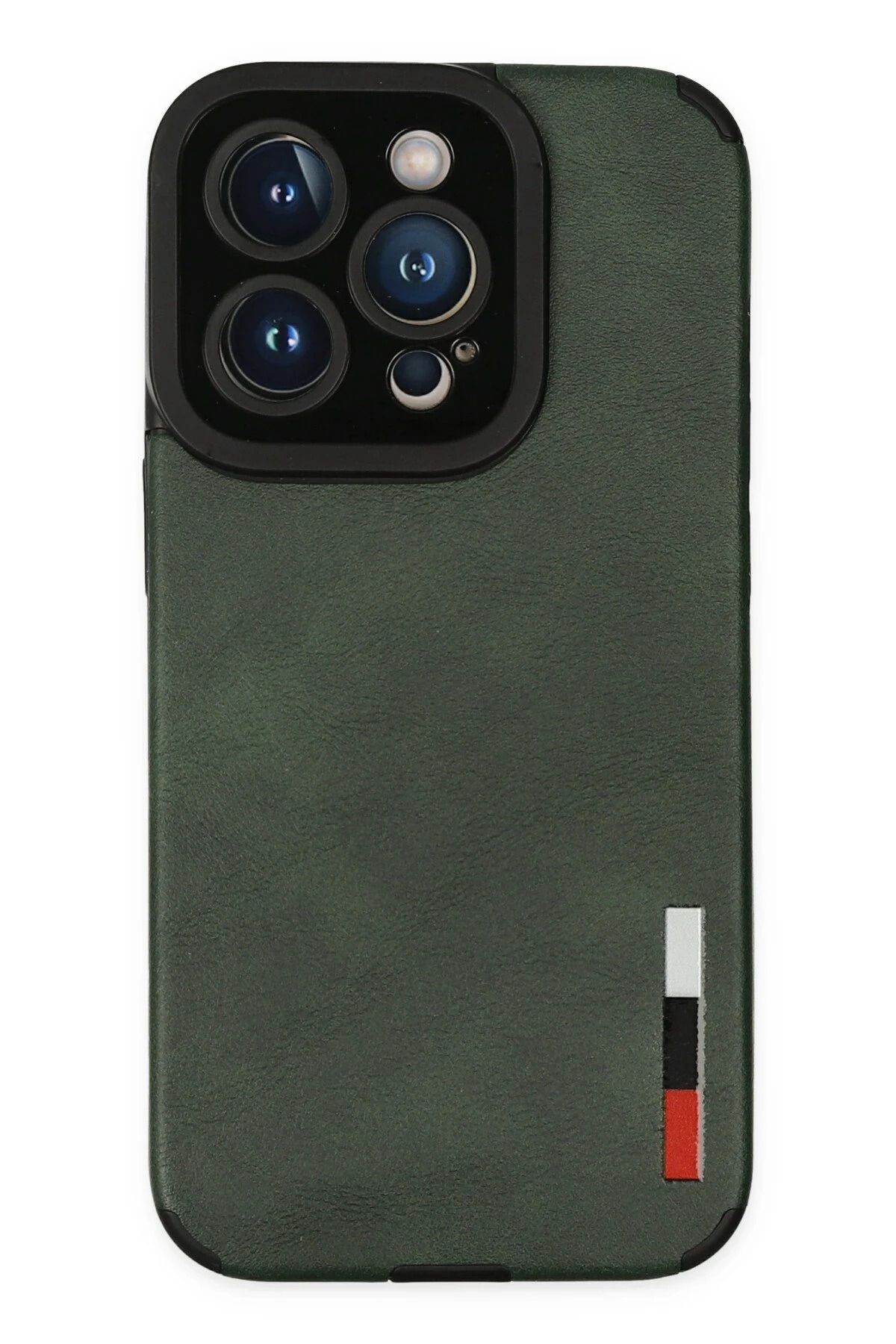 NewFace iPhone 14 Pro Max Kılıf Loop Deri Silikon - Yeşil FERRG