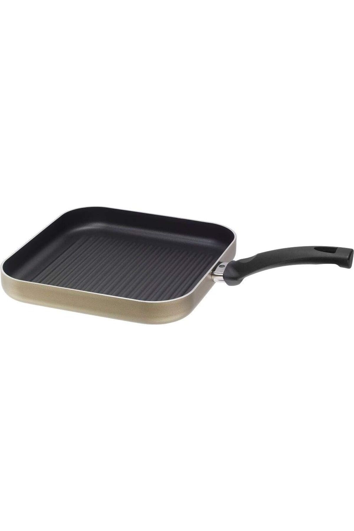 STOREMAX nffashopm Amalfi Teflon Kaplama Izgara Tava, Teflon Ve Alüminyum, Siyah storestarx 1051353