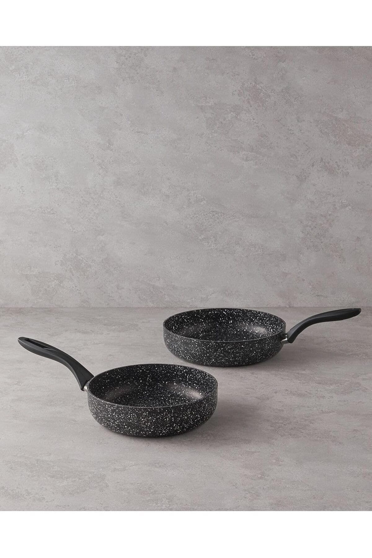 STOREMAX nffastore Home Granada Alüminyum 2 Parça Tava Seti 24-28 Cm Siyah Star Collectionbuy 1051353