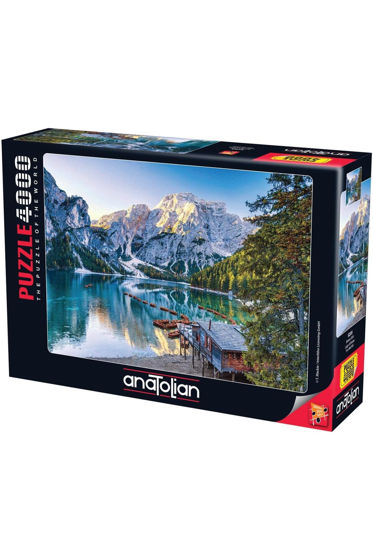STOREMAX nffashopm Puzzle - Braies Gölü / 4000 Parça Puzzle, #5205 storestarx 1051353