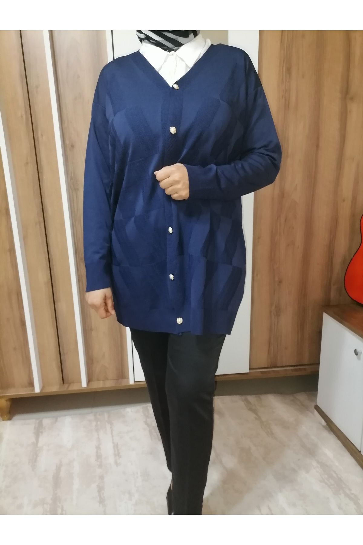 Jose Clothing İnce Tesettür Triko Ceket Yelek