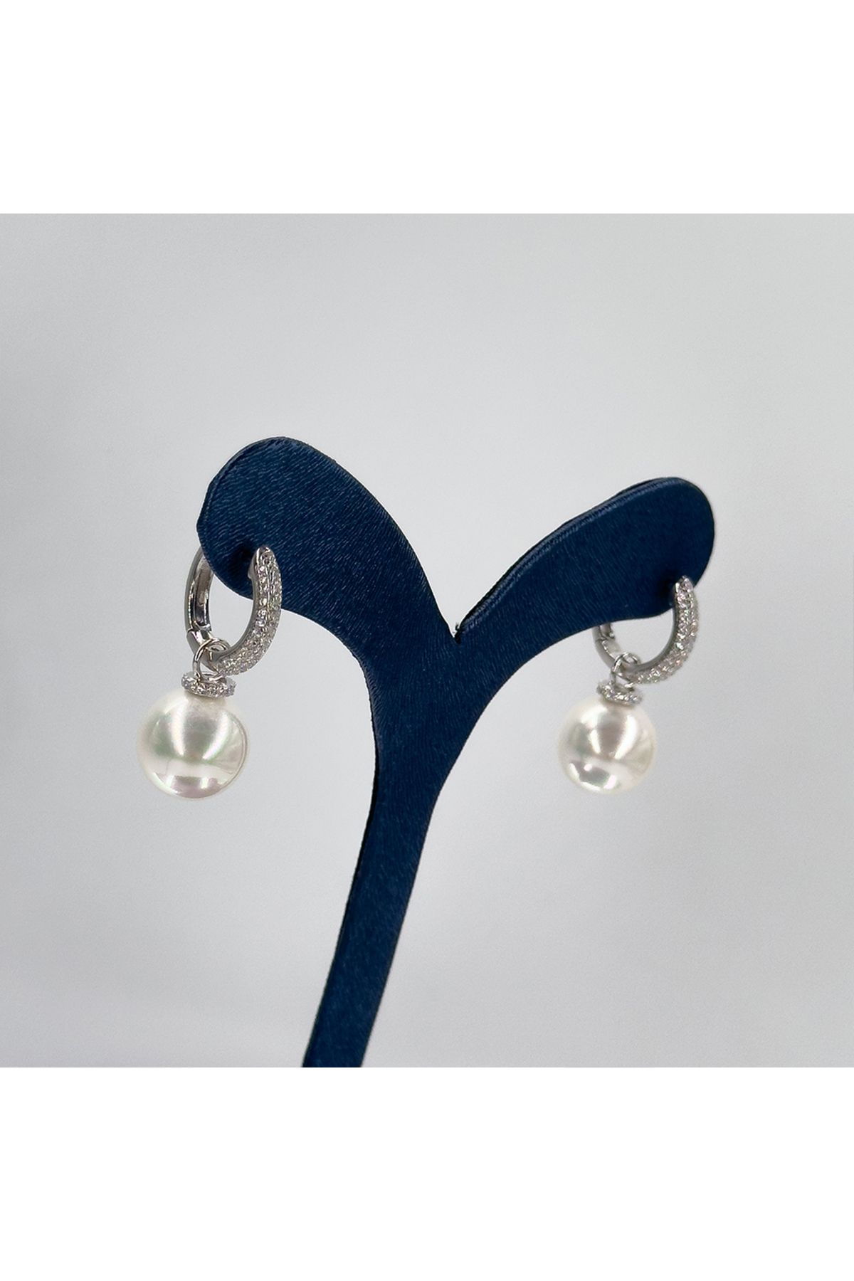Livora Jewelry İnci Halka Gümüş Küpe