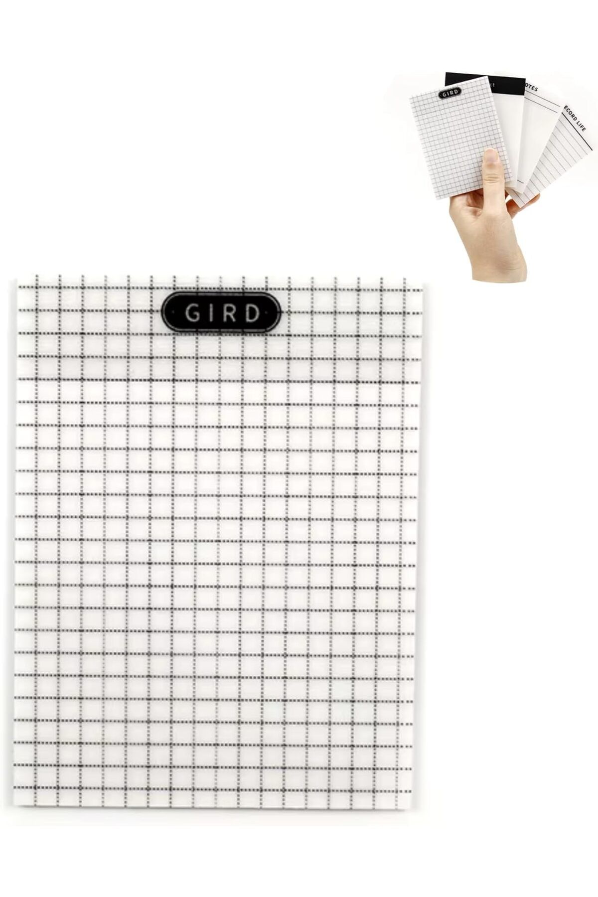 STOREMAX cmllashop Yapışkanlı Post it Not Kağıdı Postit Gridnot Post-it (Grid) 542093