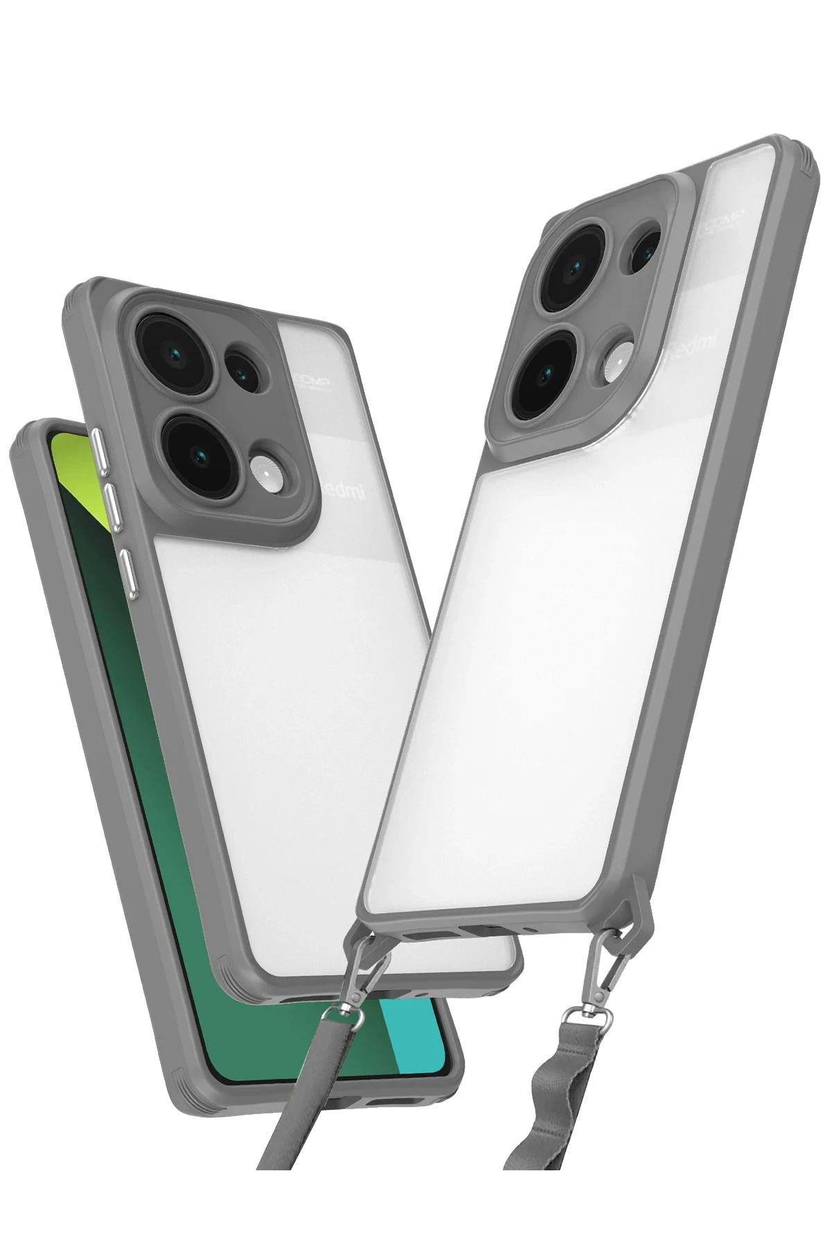 Zipax Xiaomi Redmi Note 13 Pro 4G Kılıf Silikon Kapak Azn-Penta