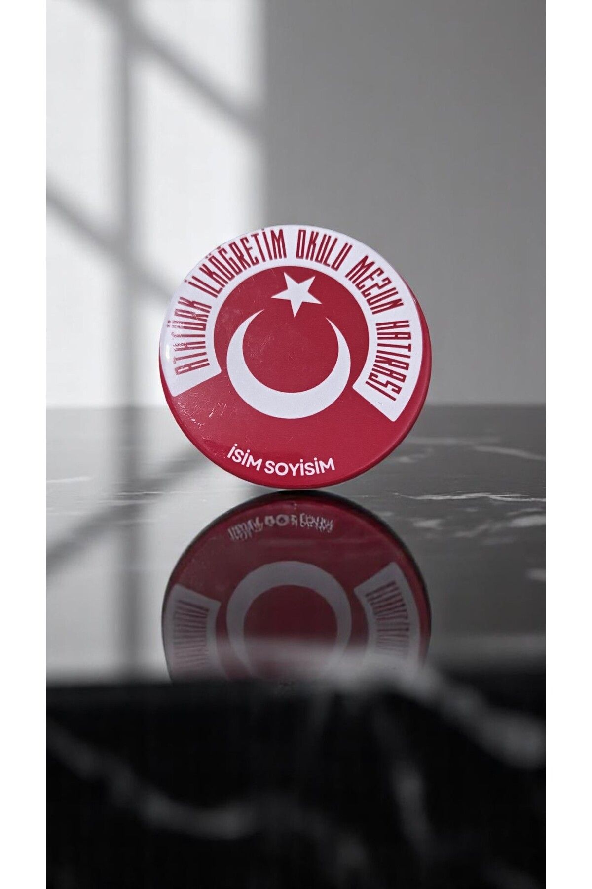 LussoStyle 8 Adet Kişiye Özel Mıknatıslı Açaçaklı Magnet (Mezuniyet Hatırası) Okullar İçin