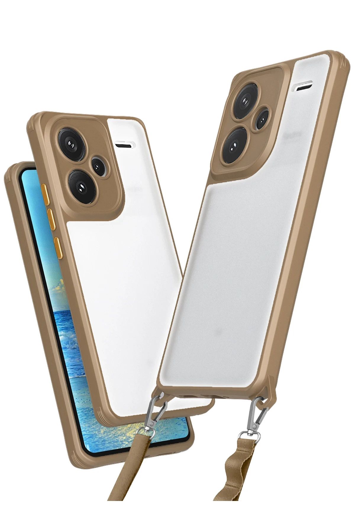 Zipax Xiaomi Redmi Note 13 Pro Plus Kılıf Silikon Kapak Azn-Penta
