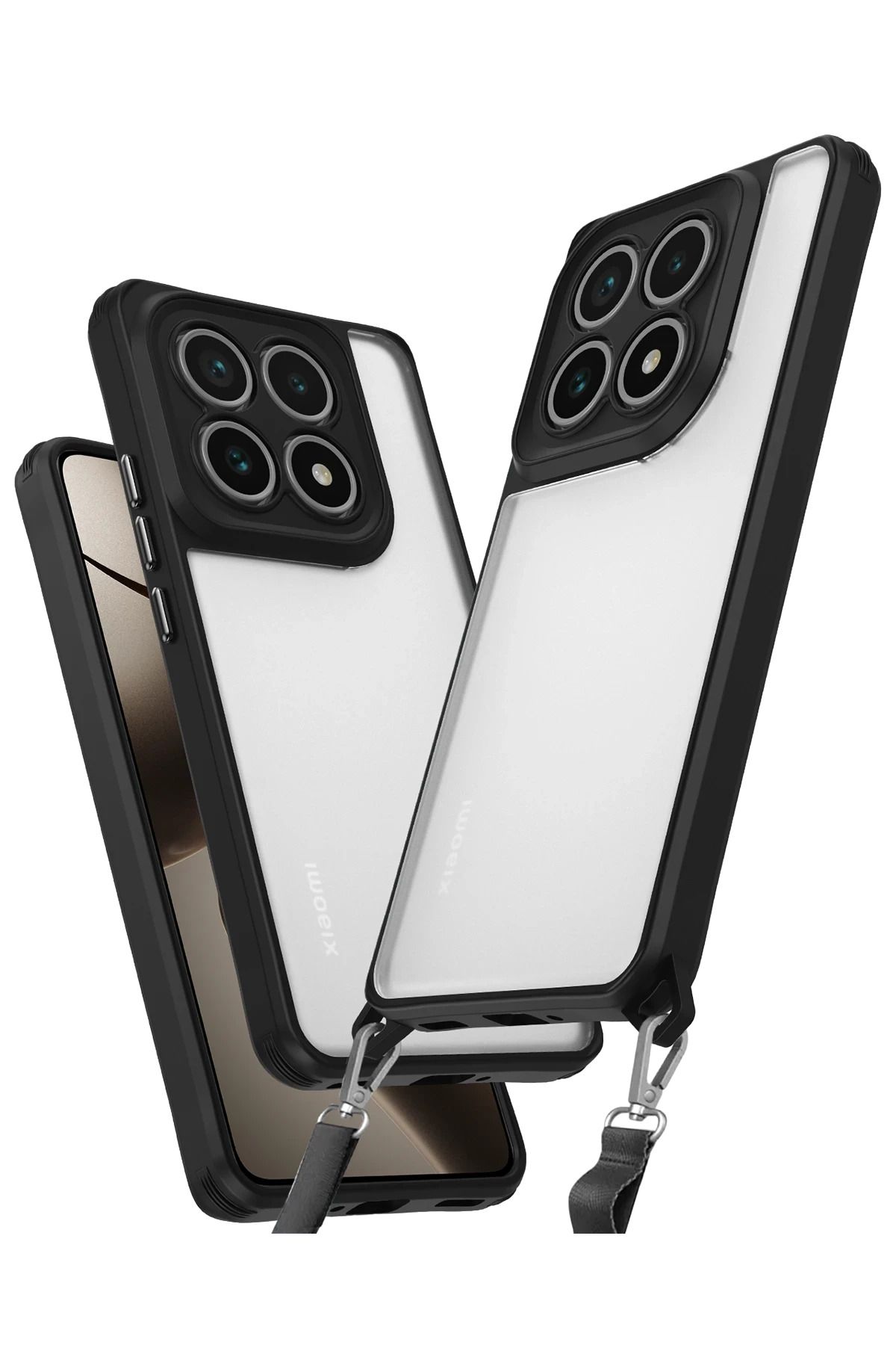Zipax Xiaomi Mi 14T Kılıf Silikon Kapak Azn-Penta