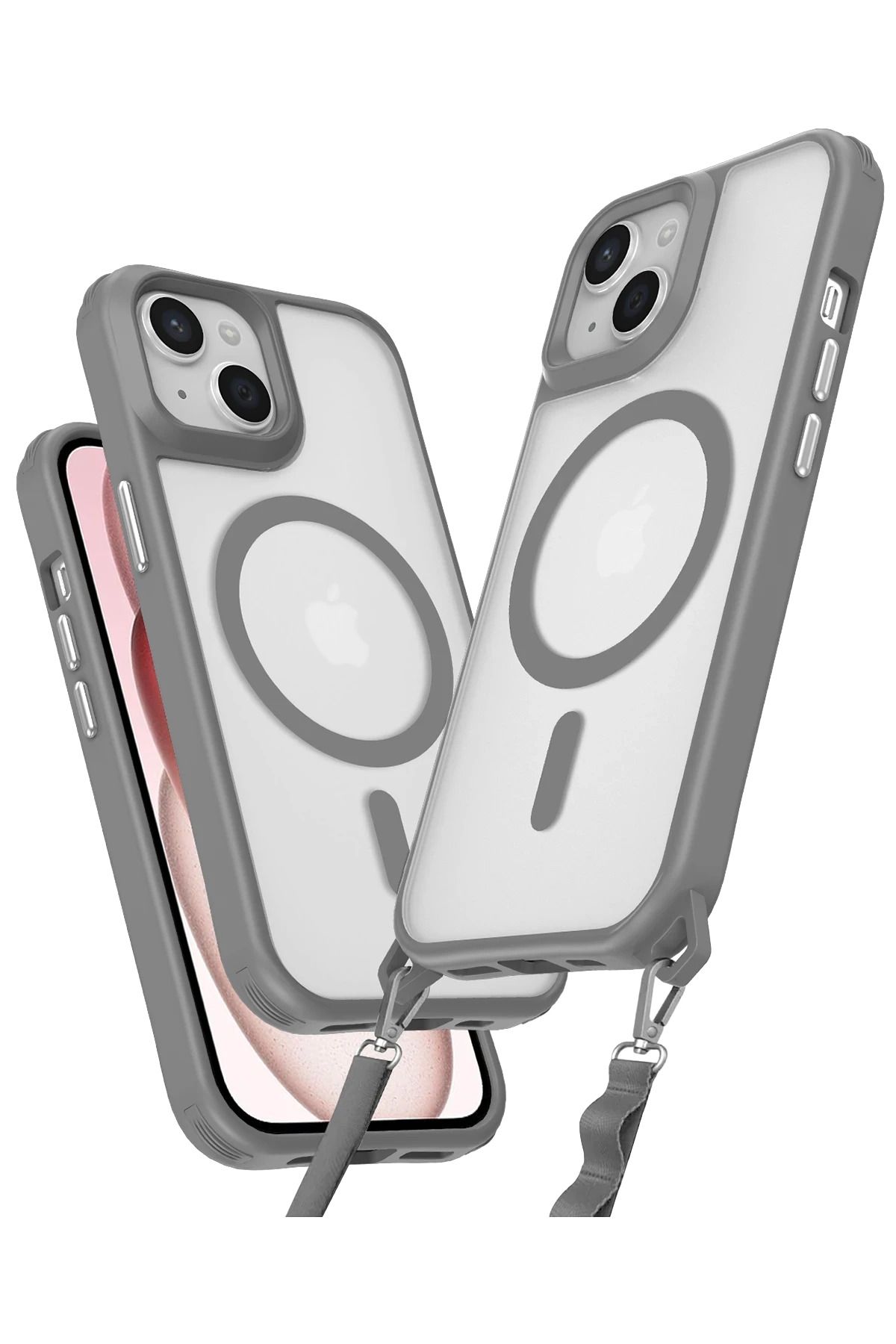 Zipax Apple iPhone 14 Kılıf Silikon Kapak Azn-Penta