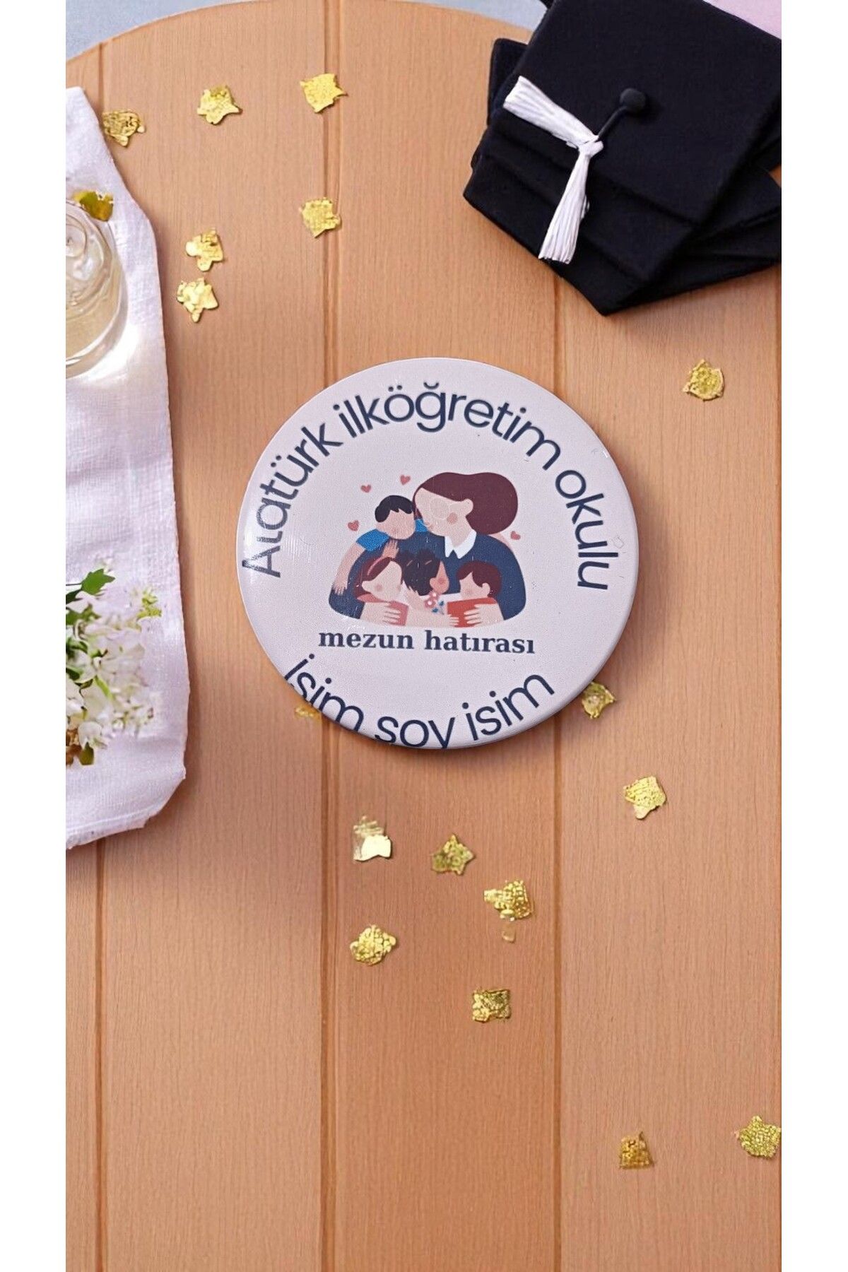 LussoStyle 8 Adet Buzdolabı Mıknatıslı Açaçaklı Magnet mezun