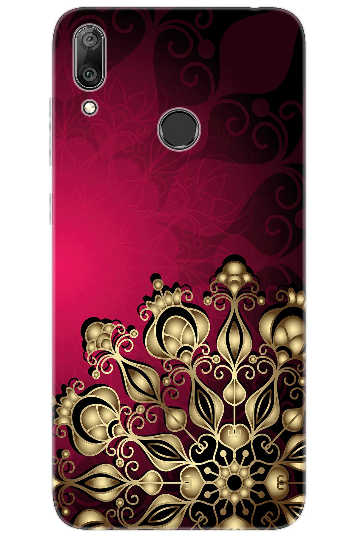 Ceppare Huawei Y7 Prime 2019 (DUB-LX3) Uyumlu Kılıf Desen Baskı Silikon Desen Tasarım STK:273 CP-V0m5yfW