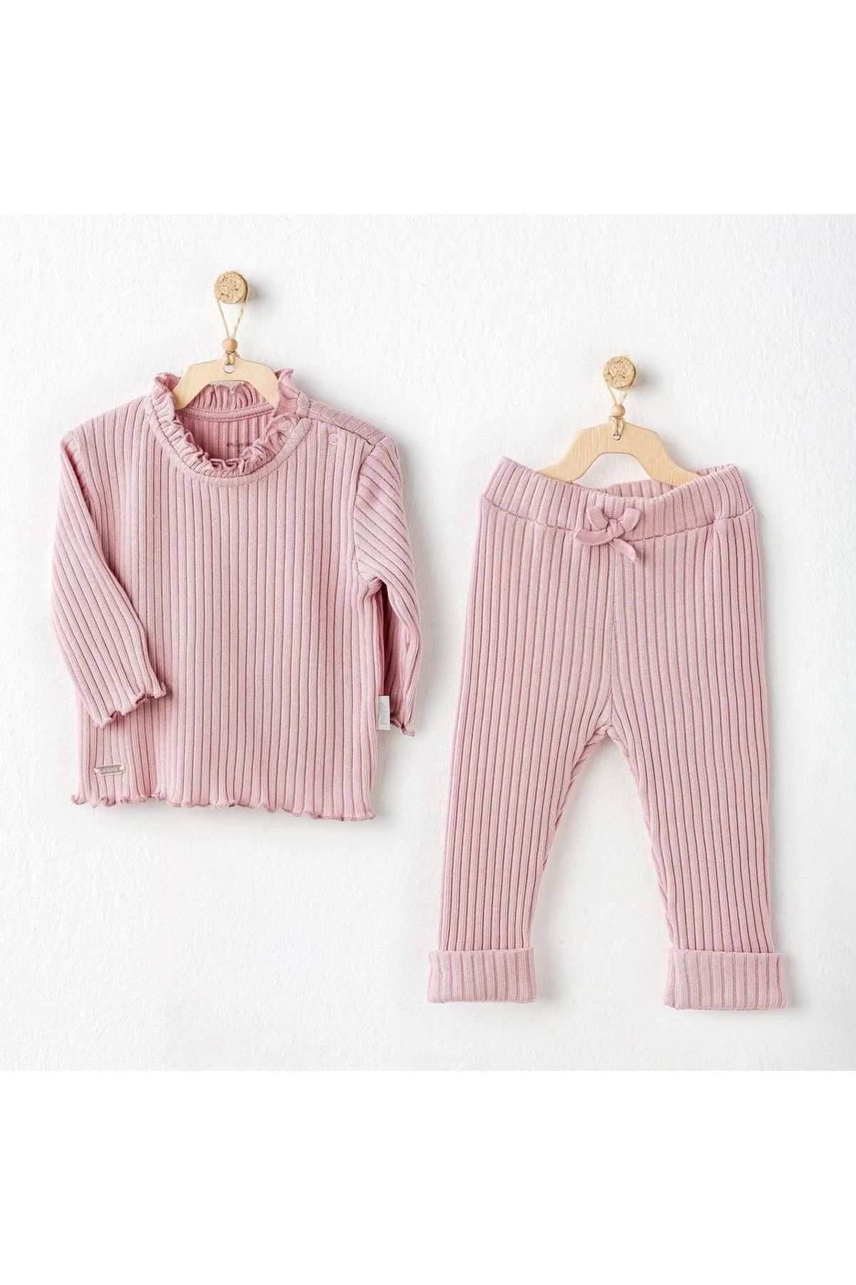 Kaplan Sweet Penguin 2'li Bebe Takım Pink